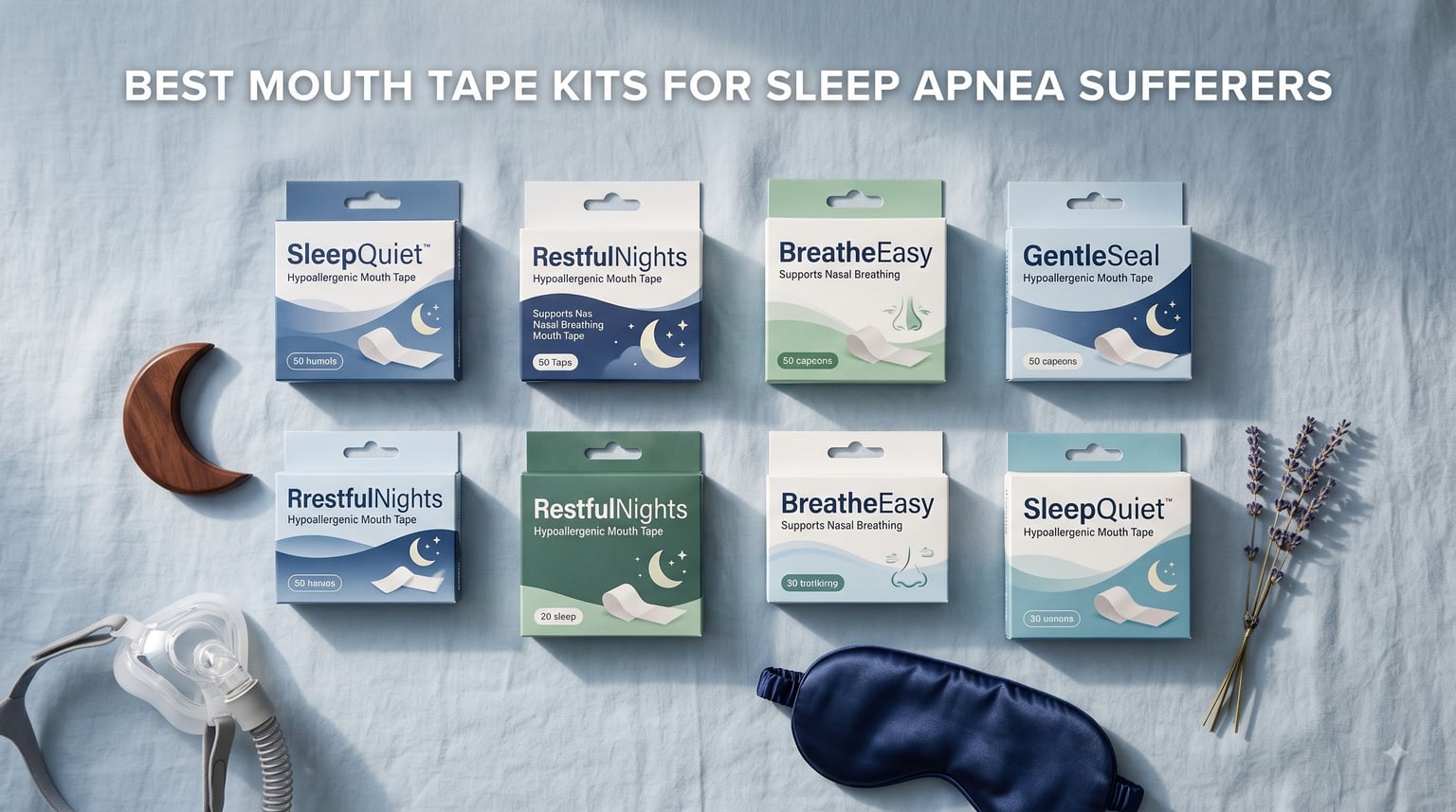 best mouth tape kits for sleep apnea sufferers