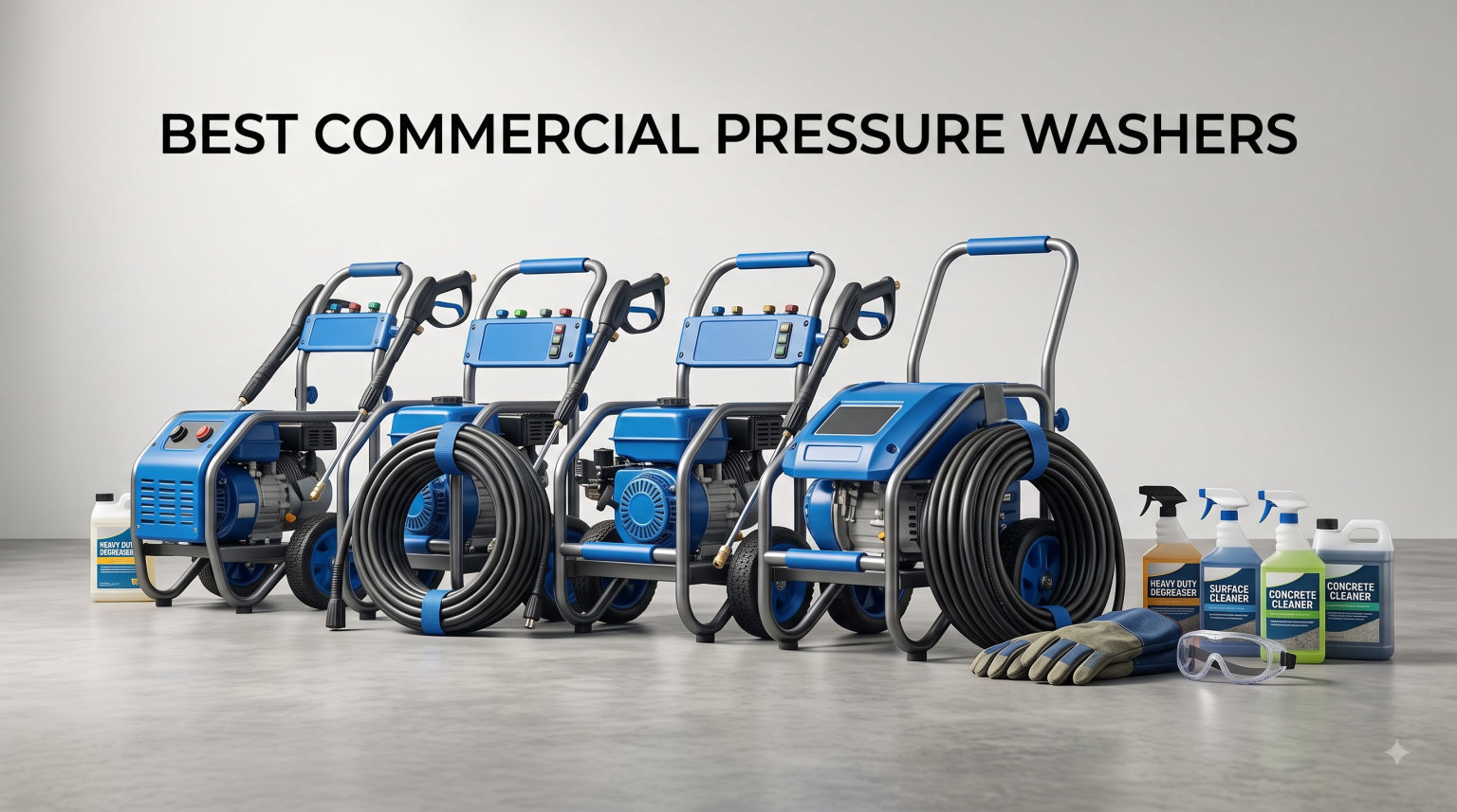 best commercial pressure washers