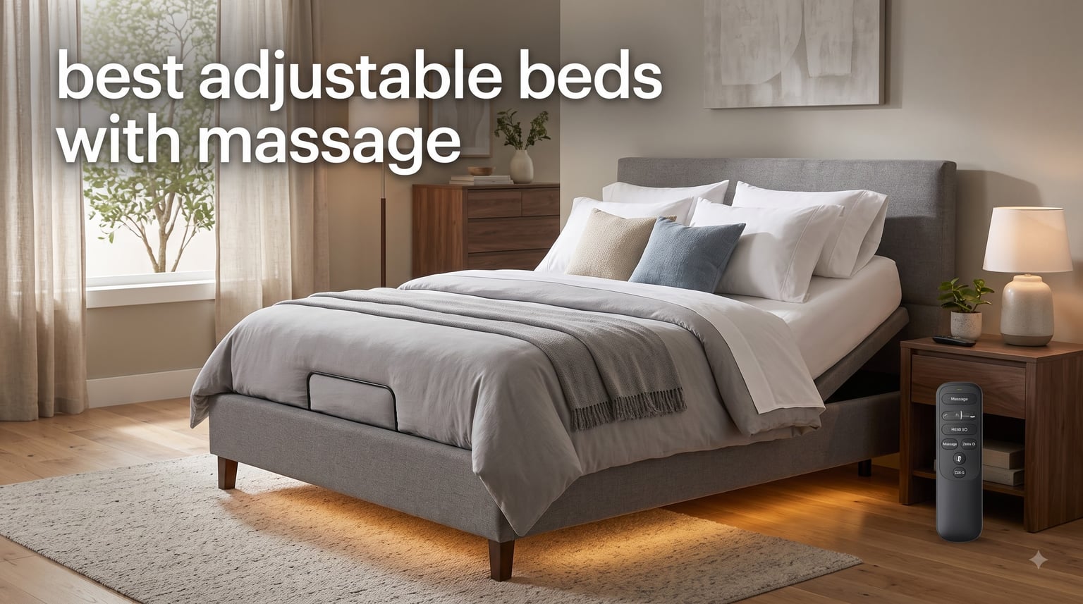 best adjustable beds with massage