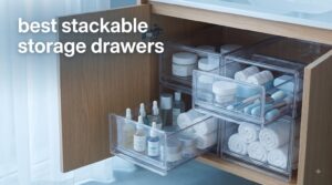 best stackable storage drawers