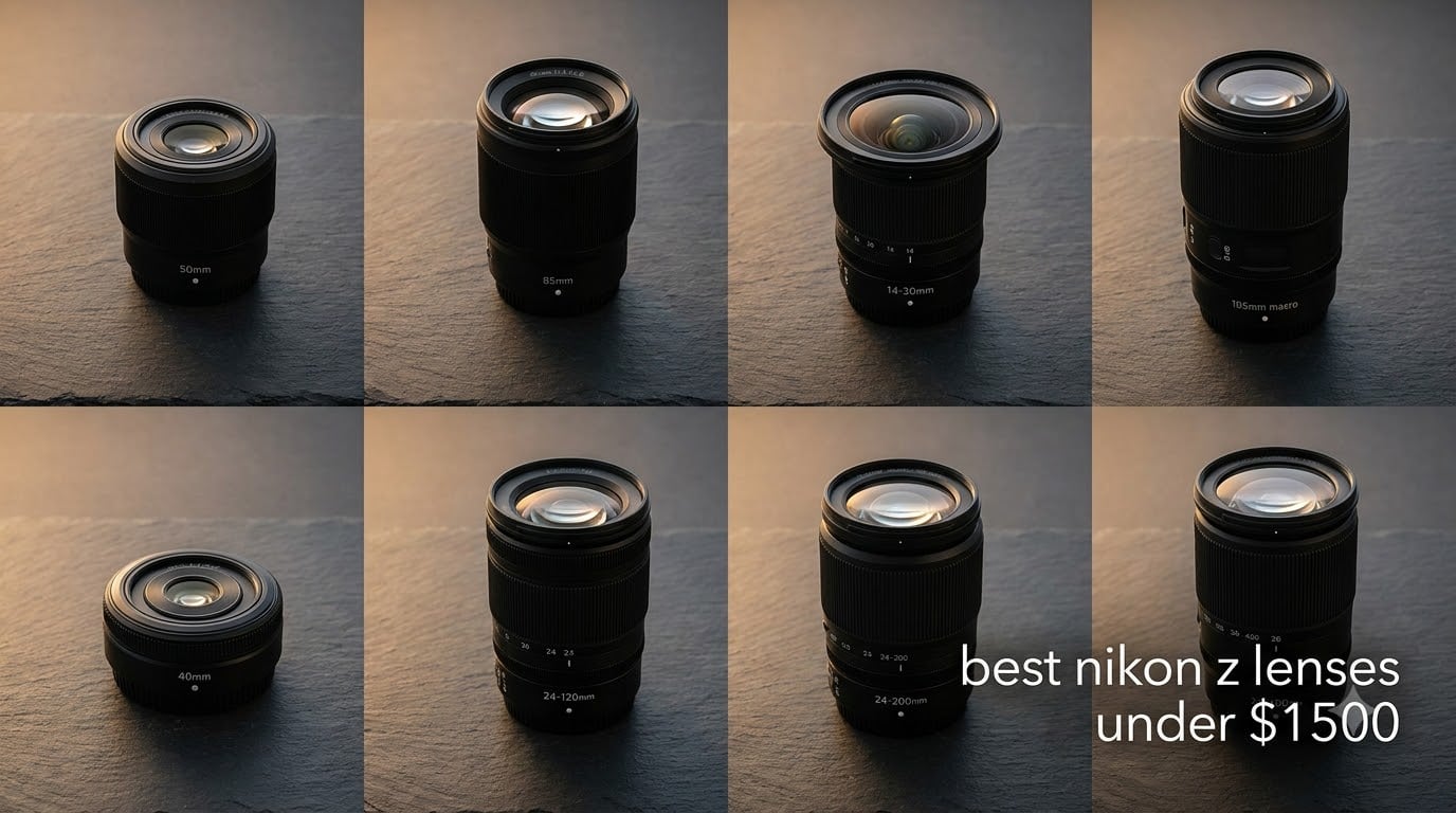 best nikon z lenses under $1500