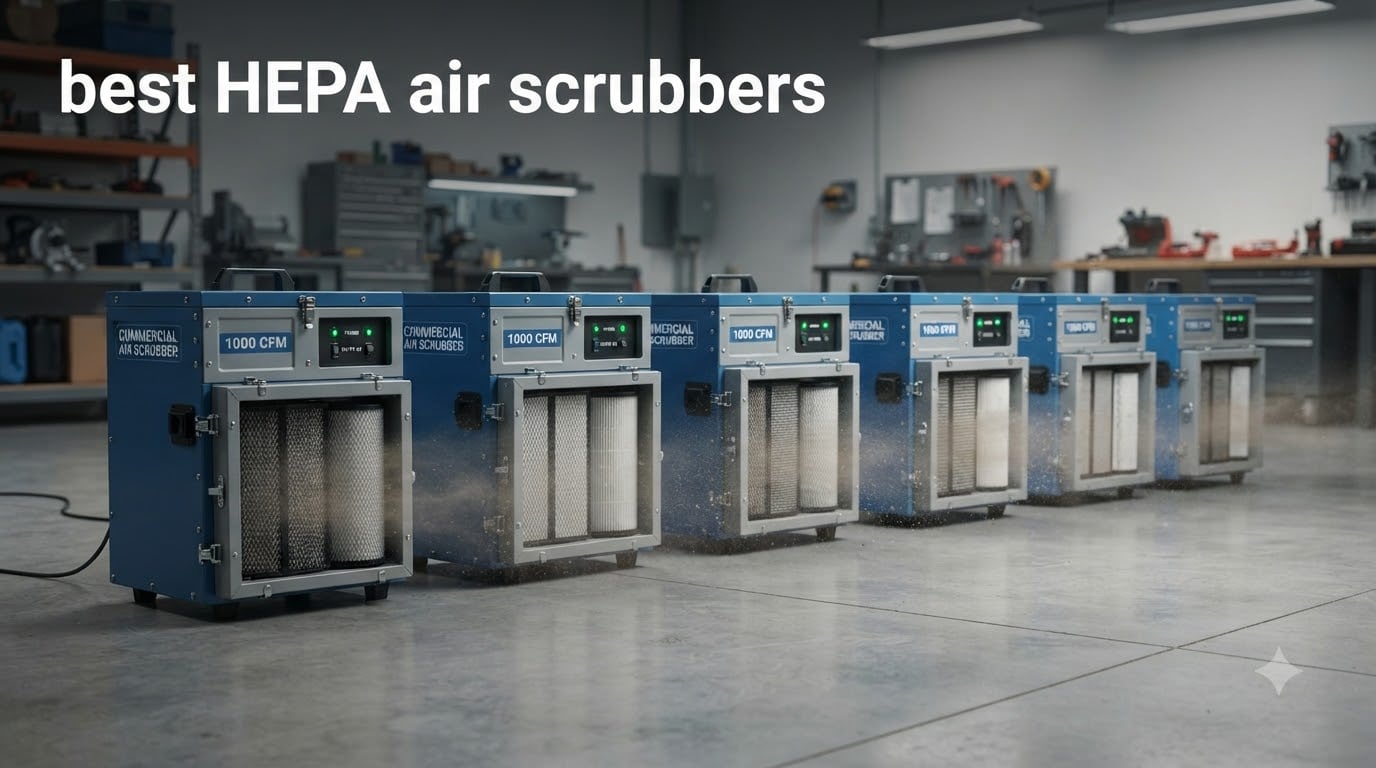 best HEPA air scrubbers