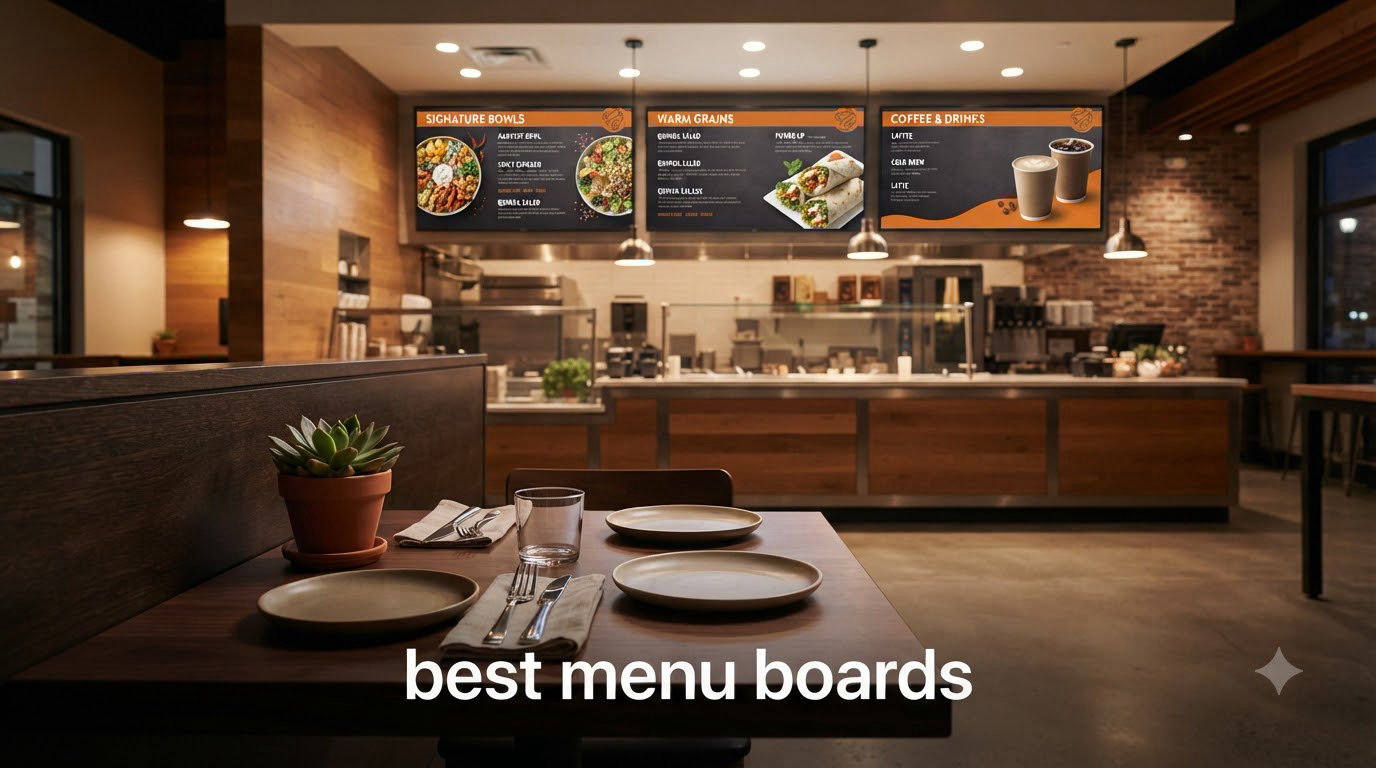 best menu boards