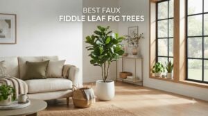 best faux fiddle leaf fig trees