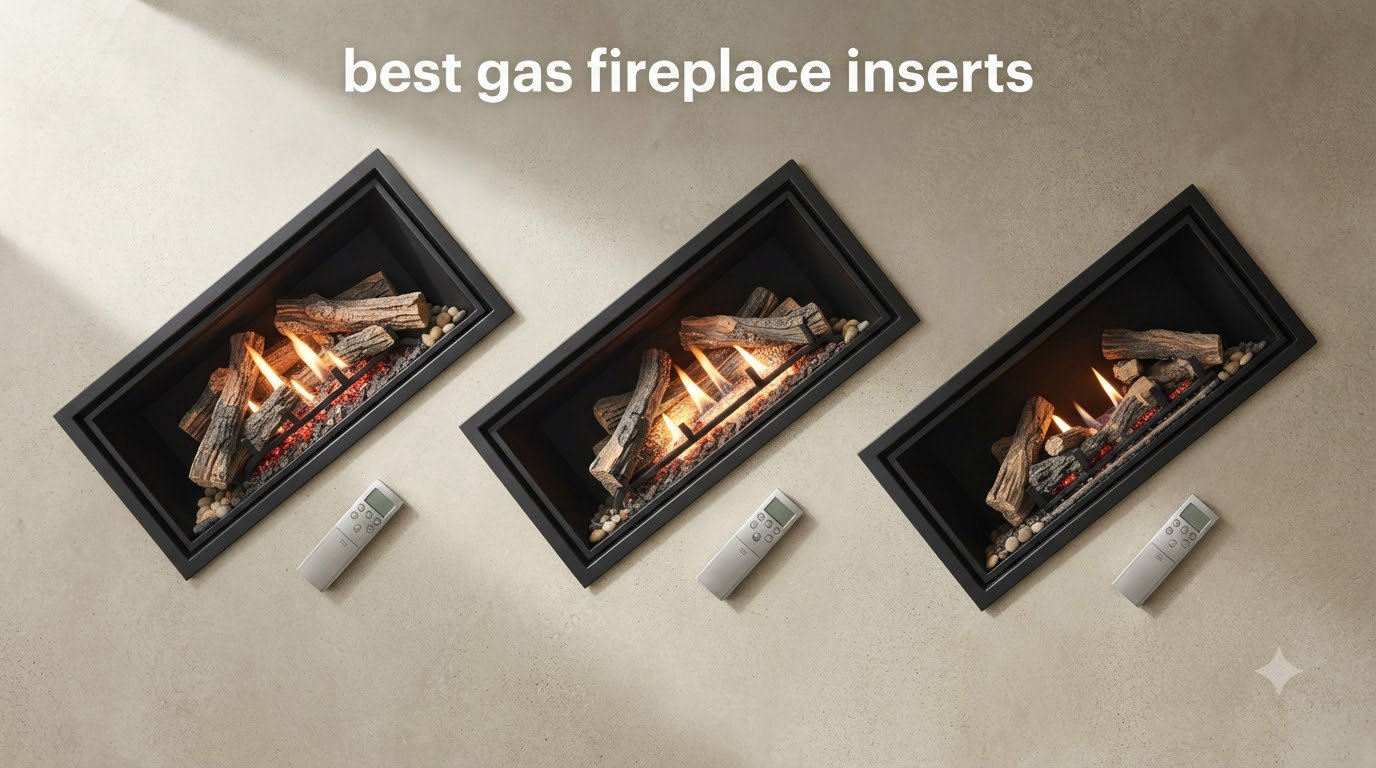 best gas fireplace inserts