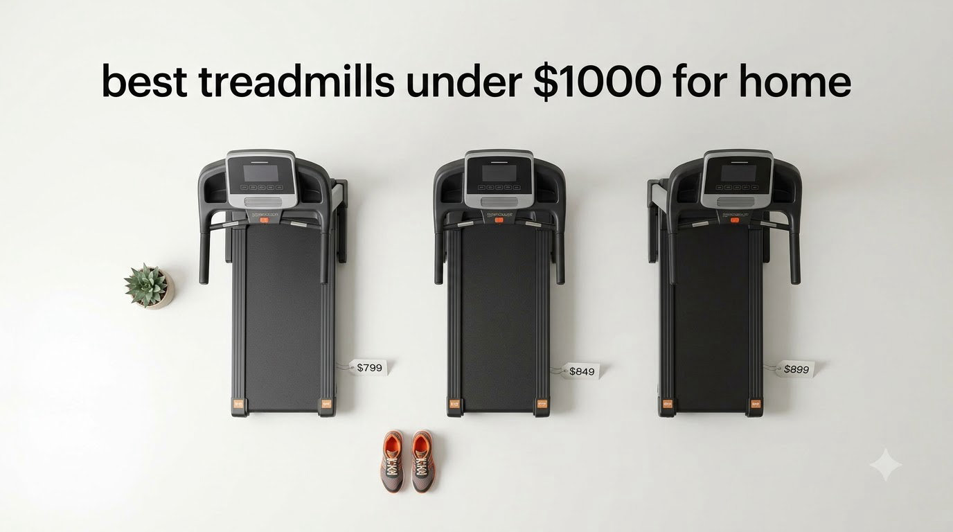 best treadmills under $1000 for home