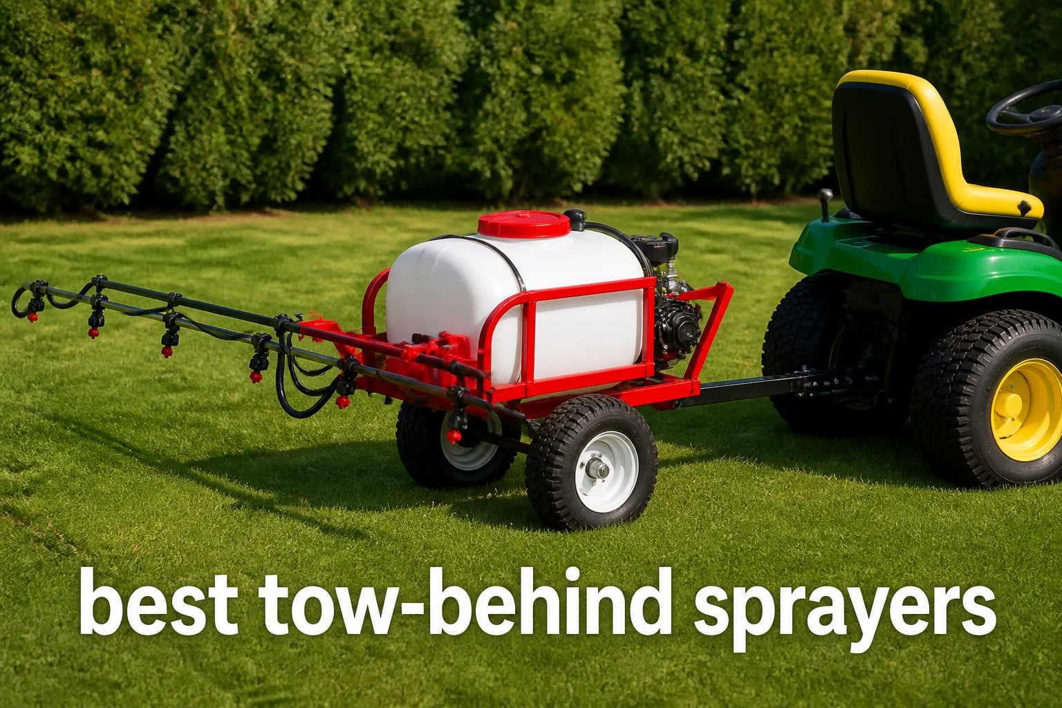 best tow-behind sprayers