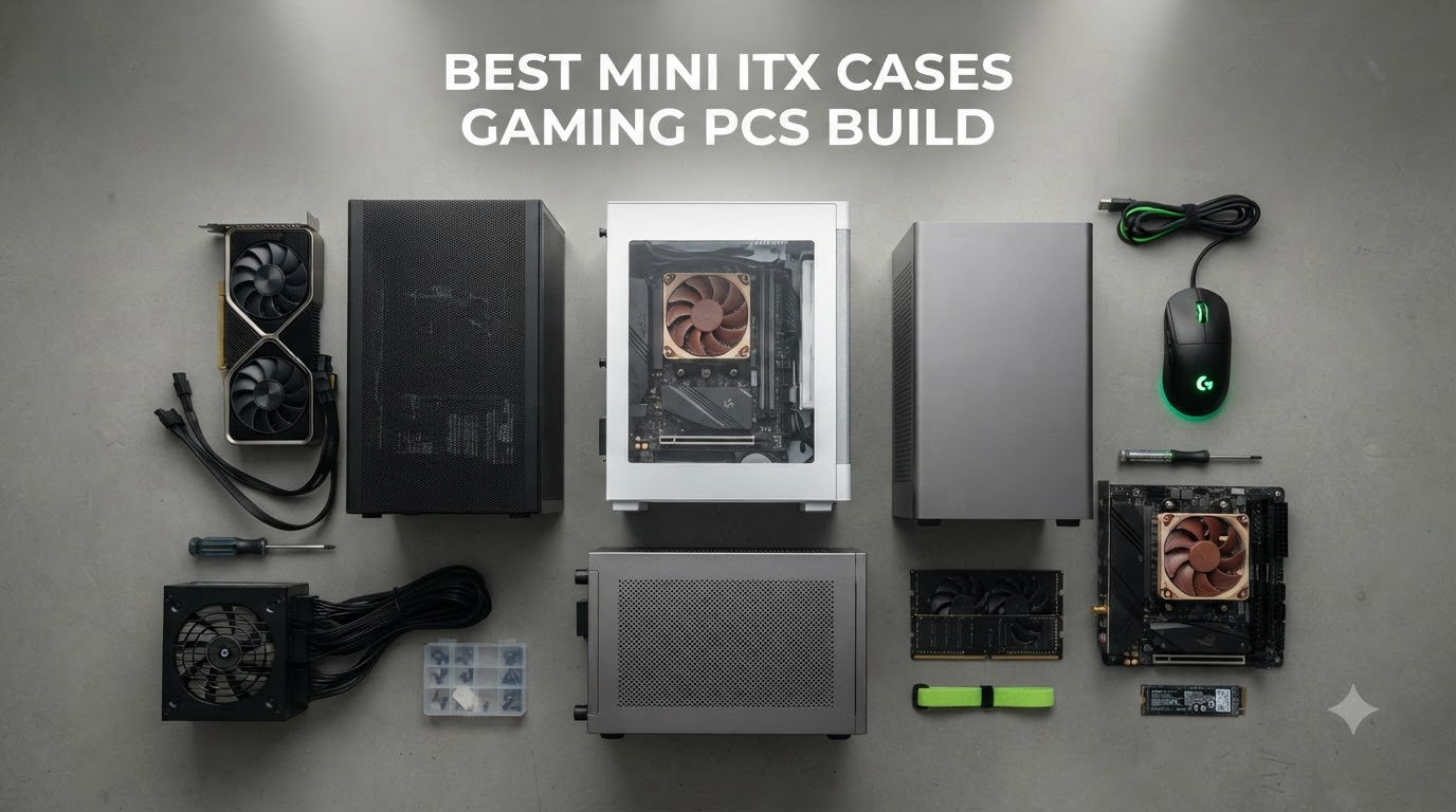 best mini itx cases gaming pcs build