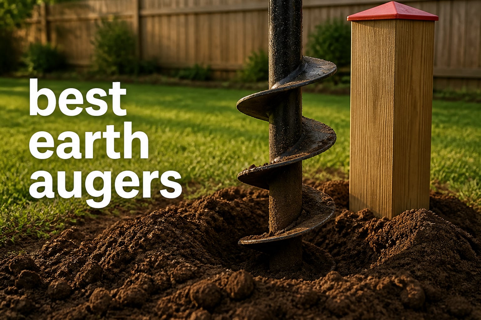 best earth augers