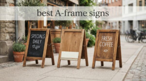 best A-frame signs