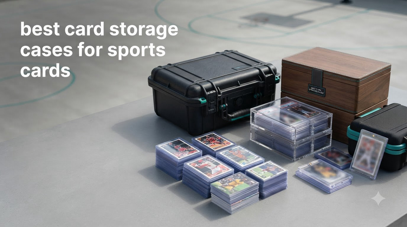 best card storage cases for sports cards