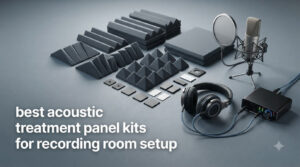 best acoustic treatment panel kits for recording room setup