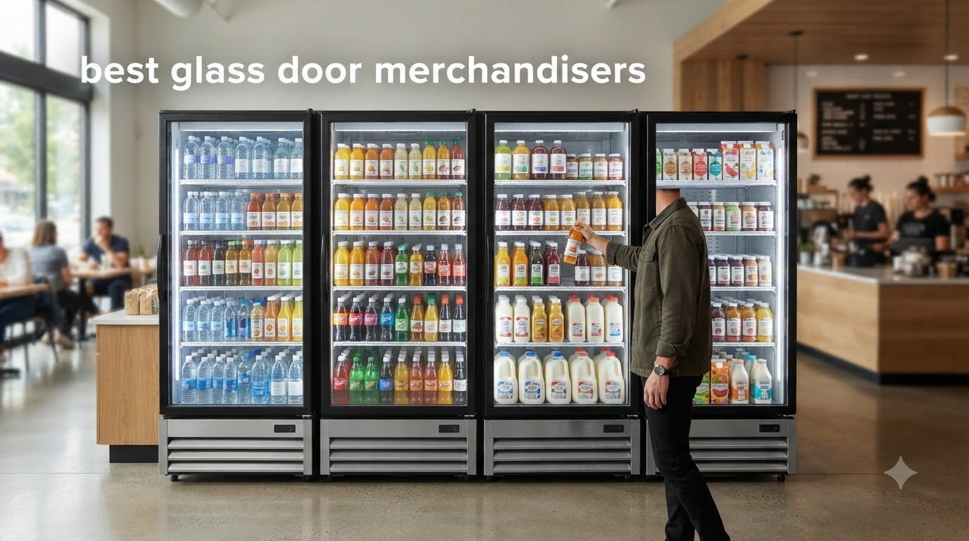 best glass door merchandisers