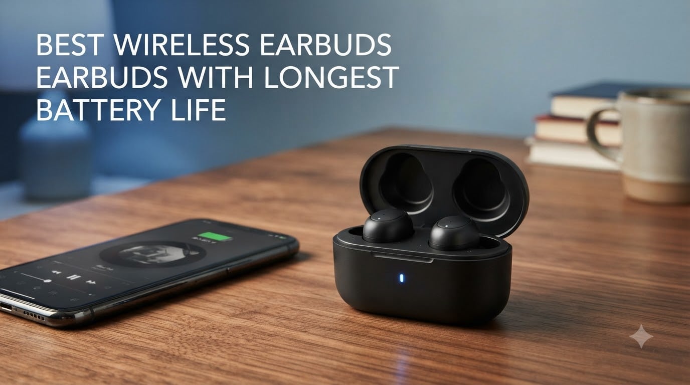 best wireless earbuds with longest battery life