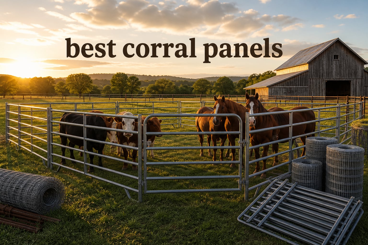 best corral panels