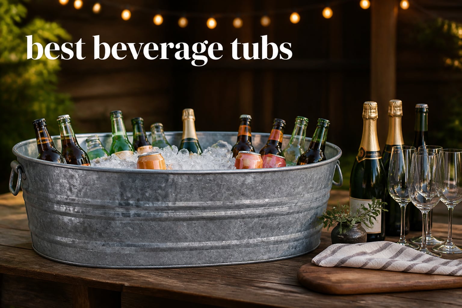 best beverage tubs