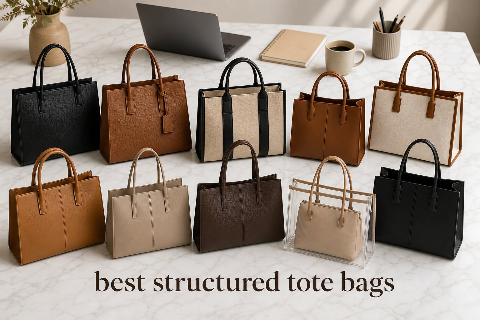 best structured tote bags