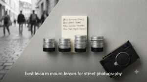 best leica m mount lenses for street photography