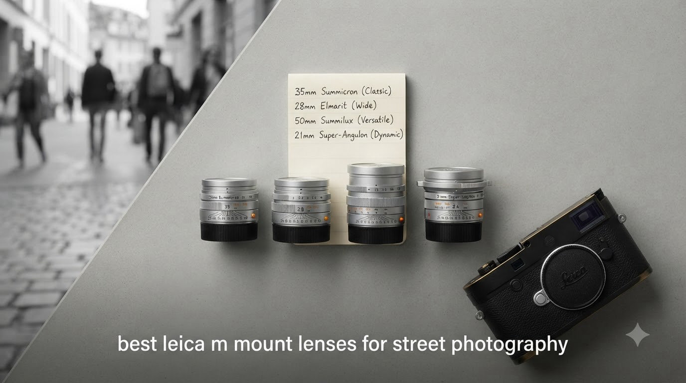 best leica m mount lenses for street photography