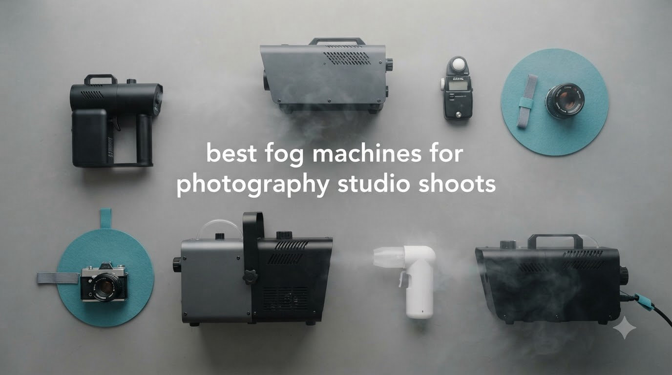best fog machines for photography studio shoots
