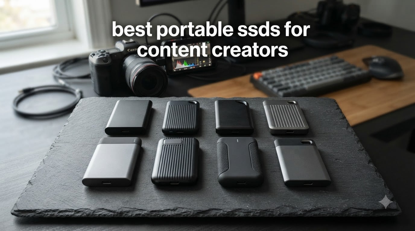best portable ssds for content creators