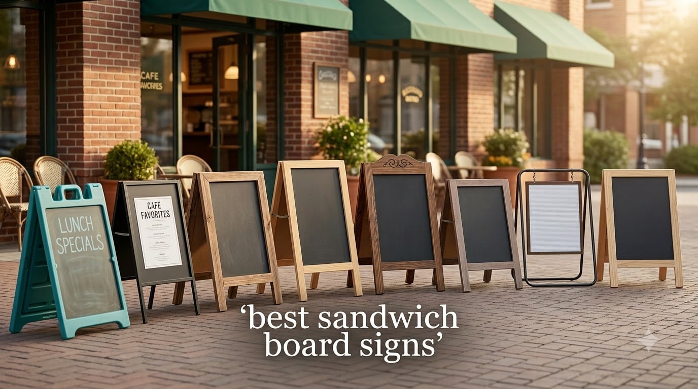 best sandwich board signs