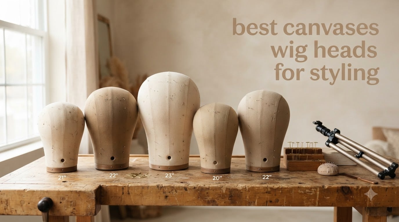 best canvases wig heads for styling