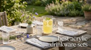 best acrylic drinkware sets