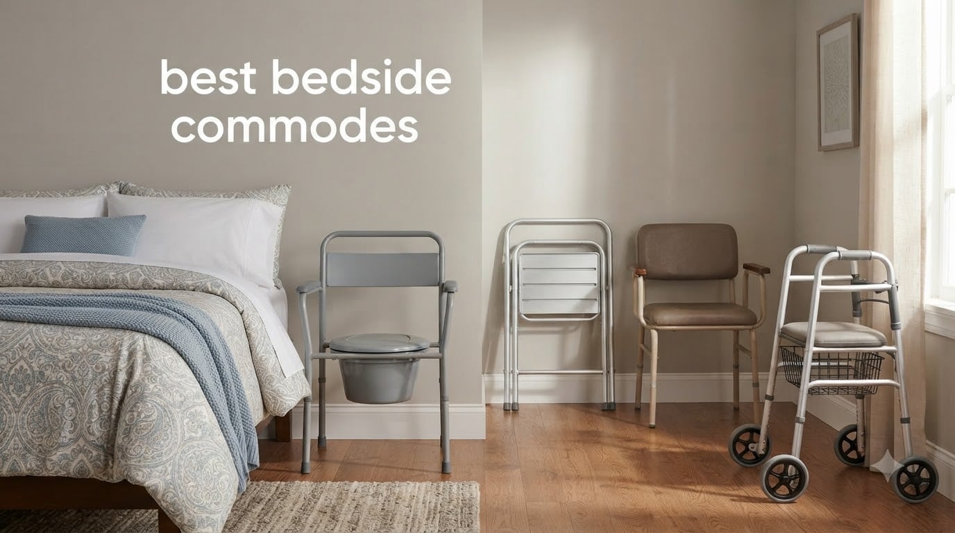 best bedside commodes