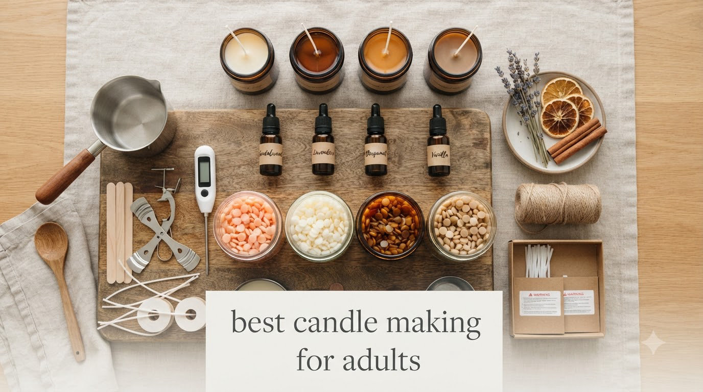 best candle making kits for adults