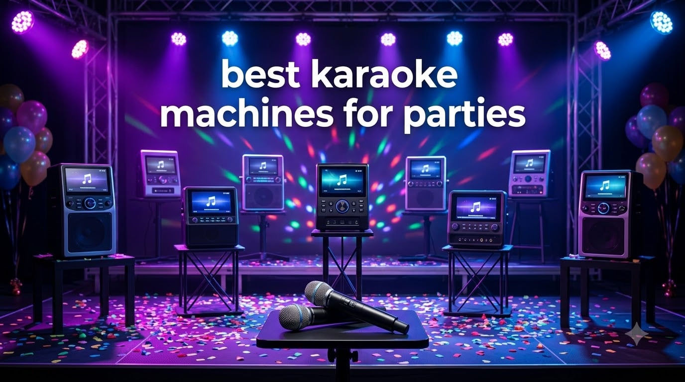 best karaoke machines for parties