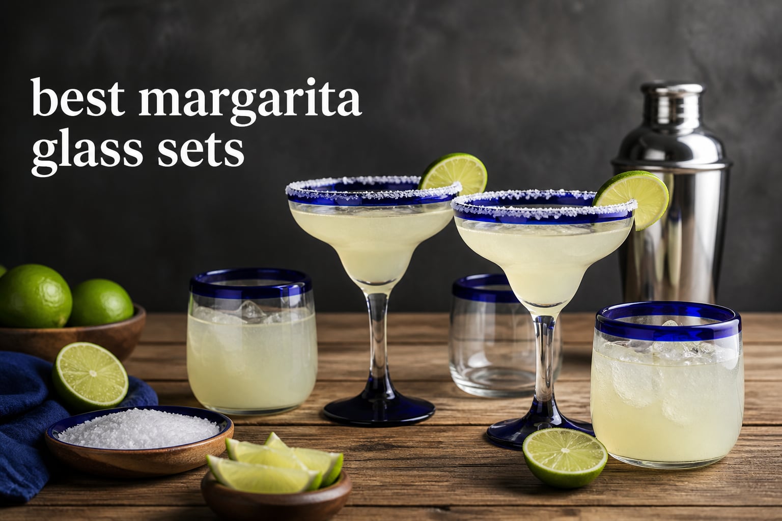 best margarita glass sets