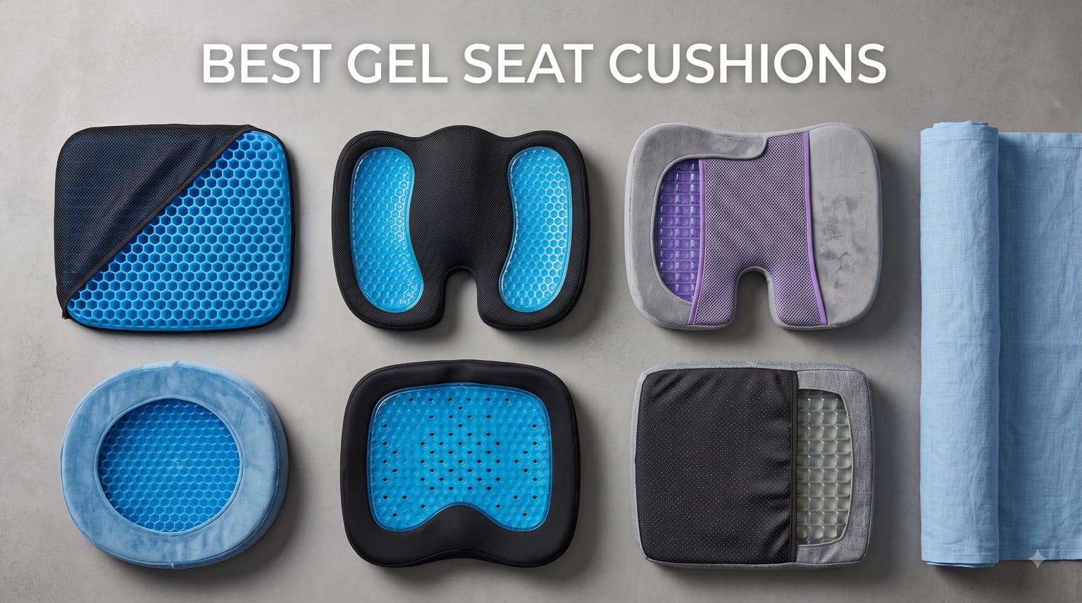 best gel seat cushions