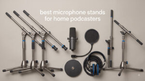 best microphone stands for home podcasters