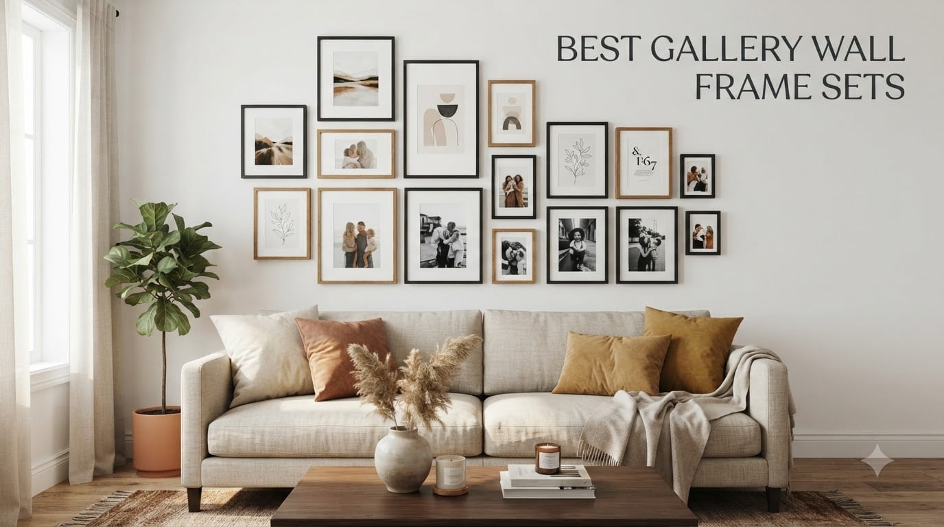 best gallery wall frame sets