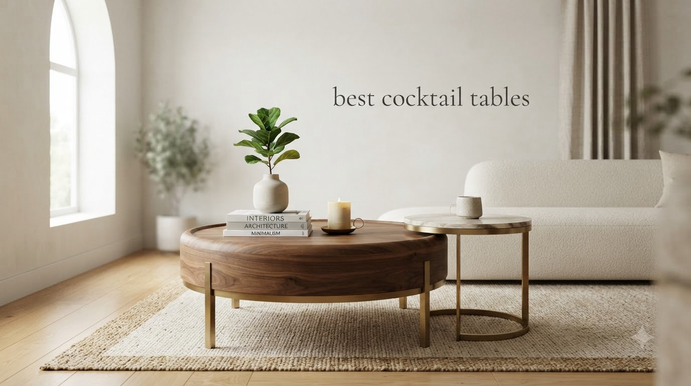 best cocktail tables