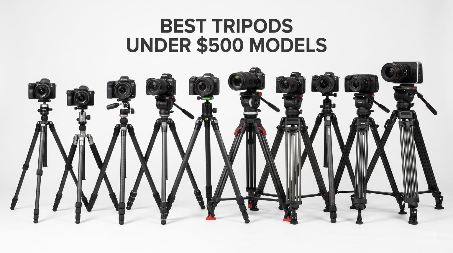 best tripods under $500 models