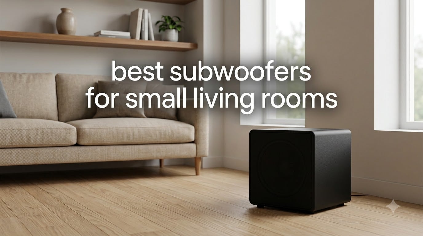 best subwoofers for small living rooms