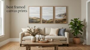 best framed canvas prints