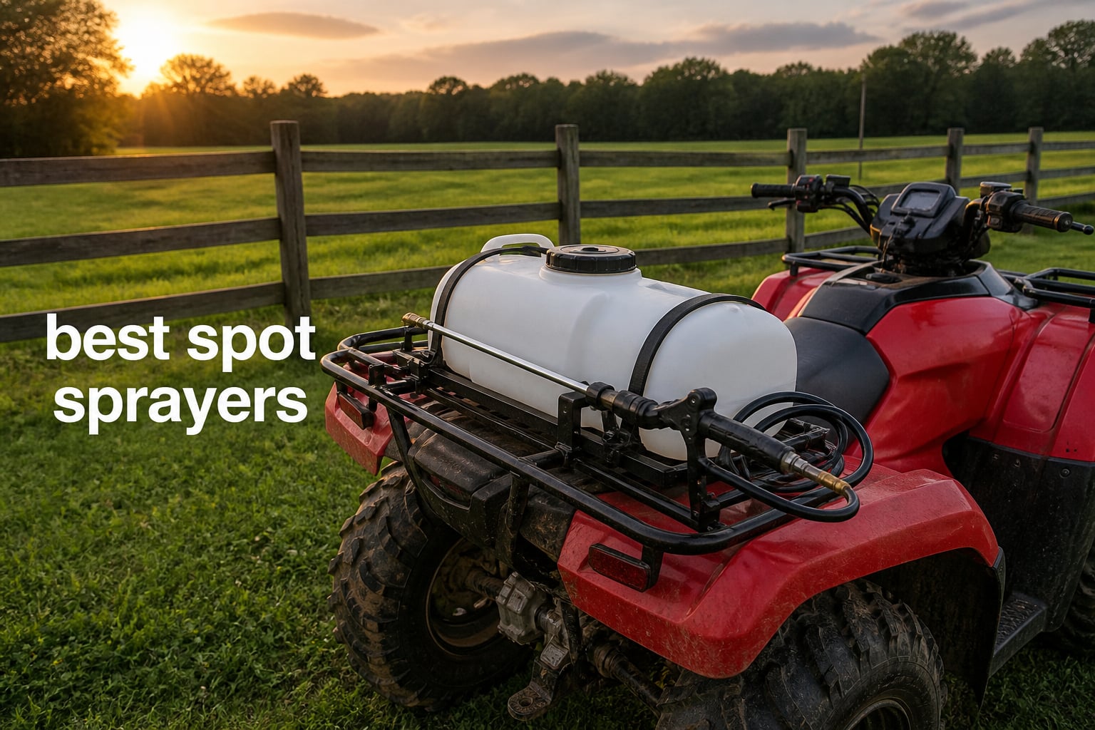 best spot sprayers