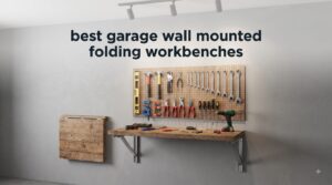 best garage wall mounted folding workbenches