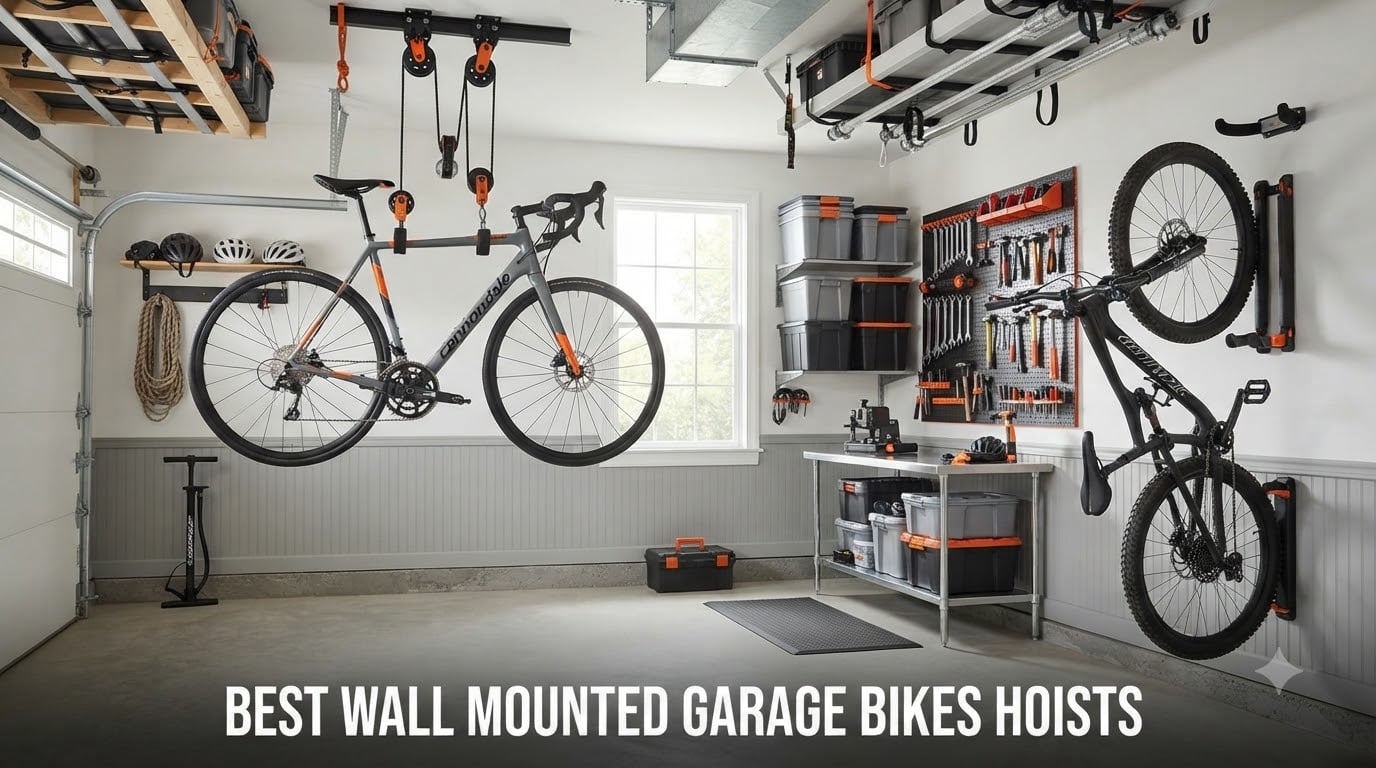 best wall mounted garage bikes hoists