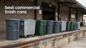 best commercial trash cans