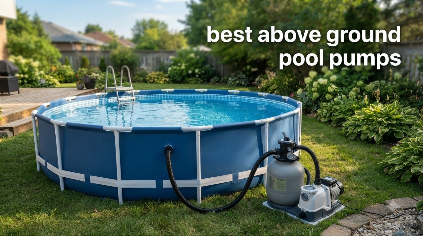 best above ground pool pumps