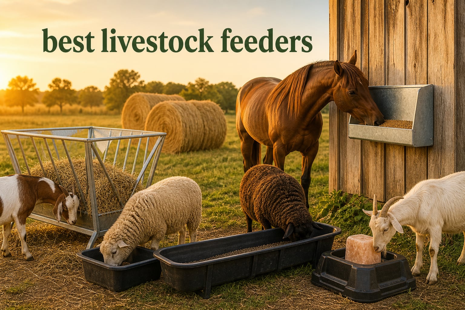best livestock feeders