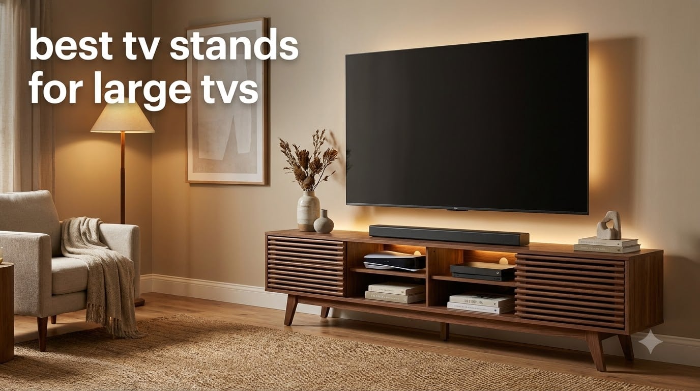 best tv stands for large tvs