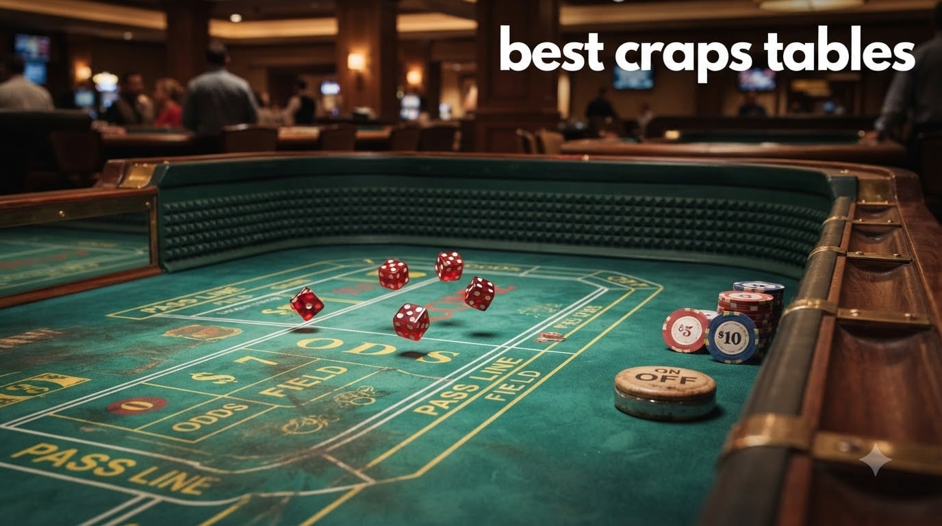 best craps tables