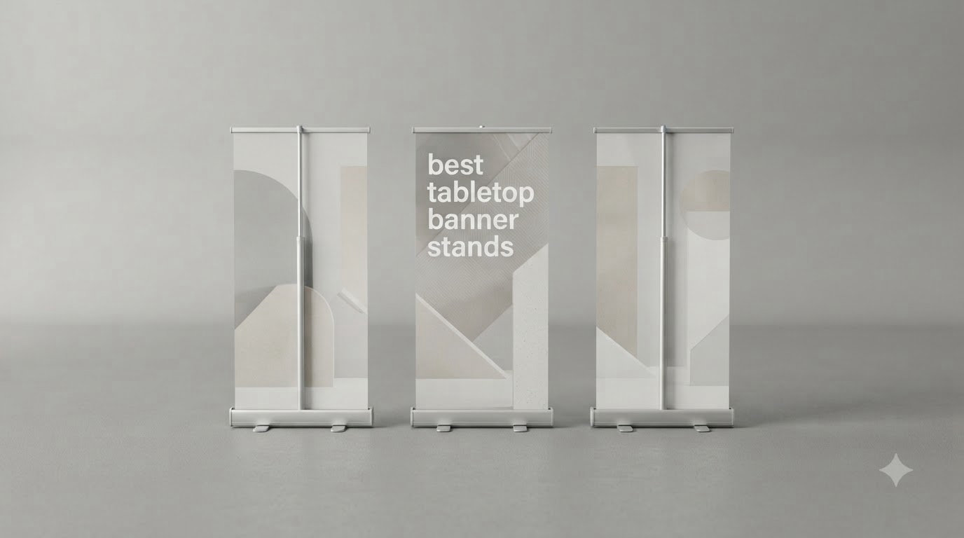 best tabletop banner stands