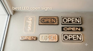 best LED open signs