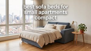 best sofa beds for small apartments compact